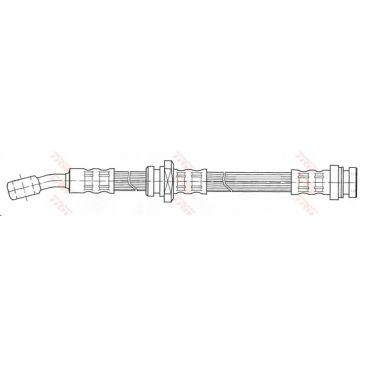 Furtun elastic frana