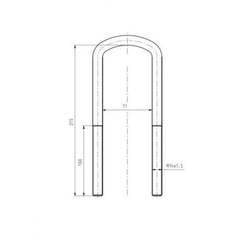 Leaf spring shackle Leaf spring shackle