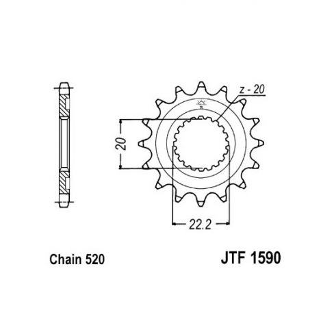 Pinion fata