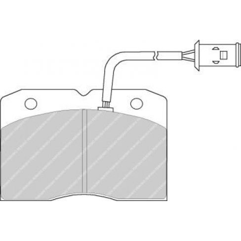 Set placute frana Set placute frana