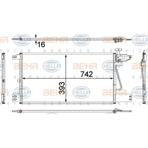 Radiator aer conditionat Radiator aer conditionat