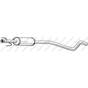 Sistem evacuare gaze/toba intermediara