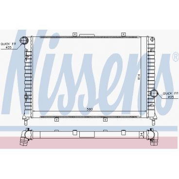 Radiator racire cu apa