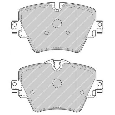 Set placute frana