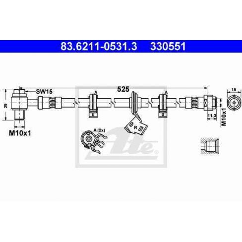 Furtun elastic frana Furtun elastic frana