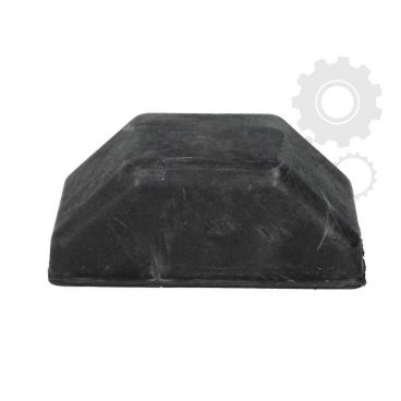 Leaf spring rubber cushion