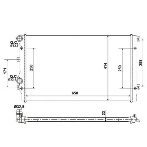 Radiator racire cu apa Radiator racire cu apa