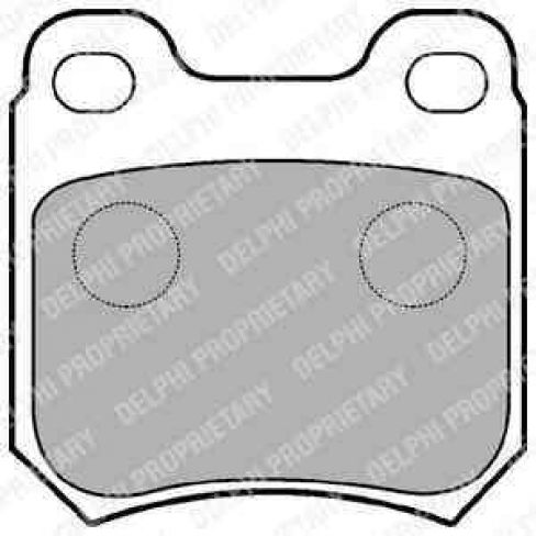 Set placute frana