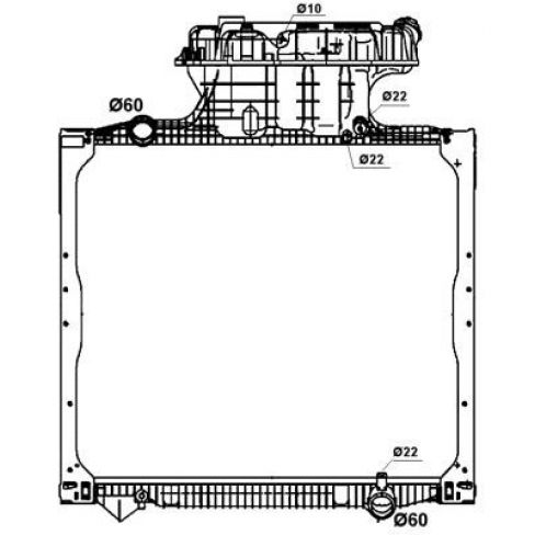 Radiator racire cu apa
