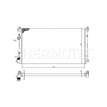 Radiator racire cu apa