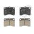 Set placute frana