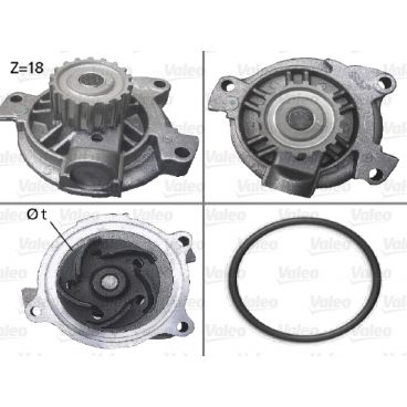 Kit reparatie pompa apa