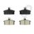 Set placute frana