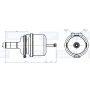 Servo-motor frana