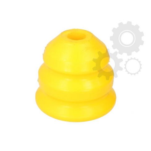 Leaf spring rubber cushion