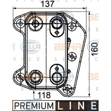 Radiator ulei