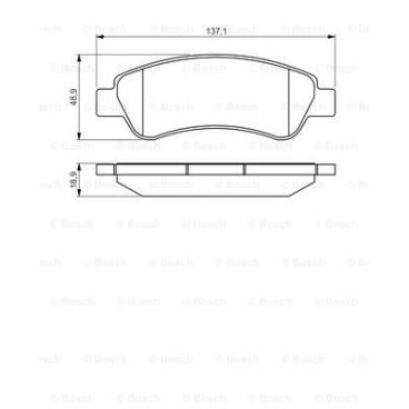 Set placute frana