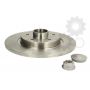 Brake disk with bearing