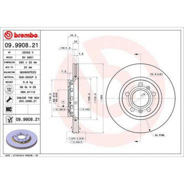 Disc frana