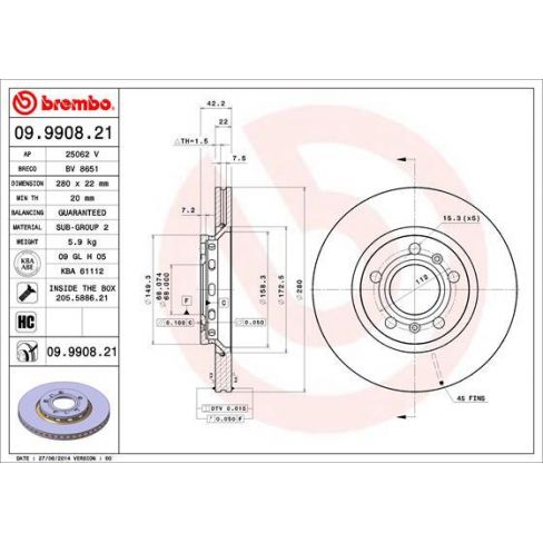 Disc frana