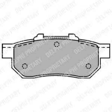 Set placute frana