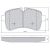 Set placute frana