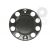 Capac roata negru 10 gauri