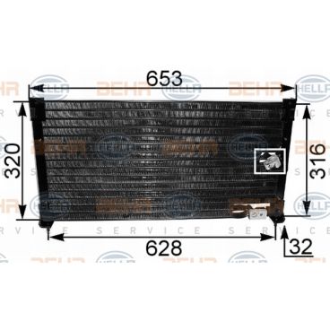 Radiator aer conditionat