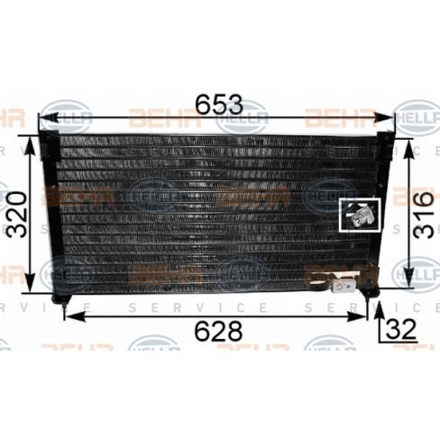 Radiator aer conditionat