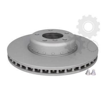 Two-piece brake disk