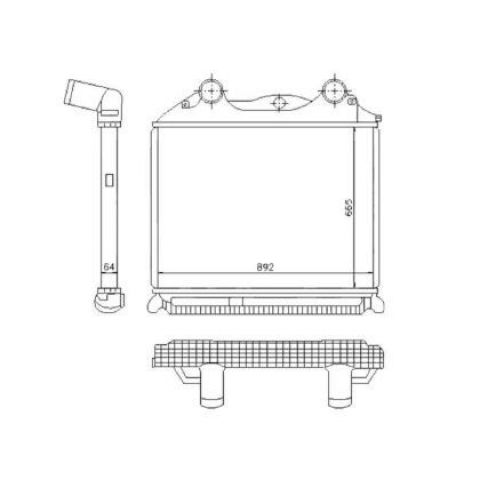 Radiator aer