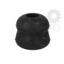 Leaf spring rubber cushion