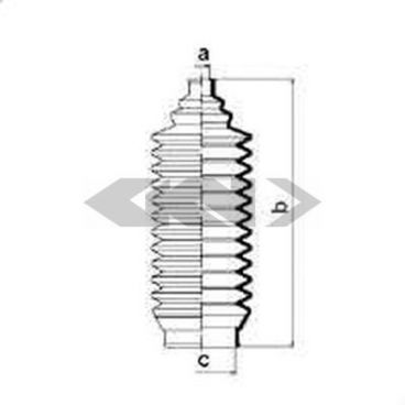 Carcasa caseta directie