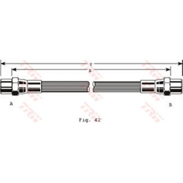 Furtun elastic frana