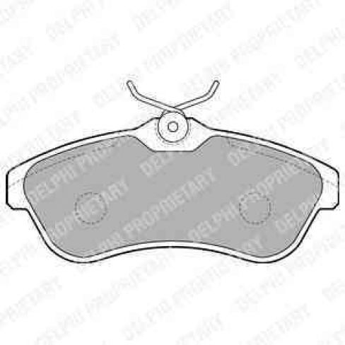 Set placute frana Set placute frana