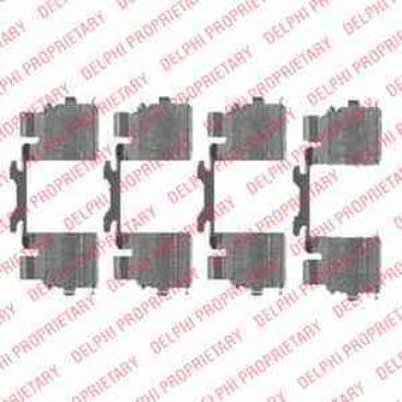 Kit de montaj placute frana