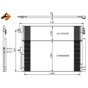 Radiator aer conditionat