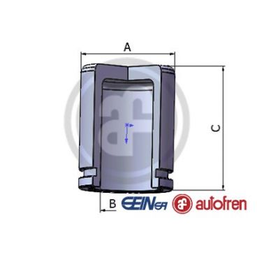 Piston etrier
