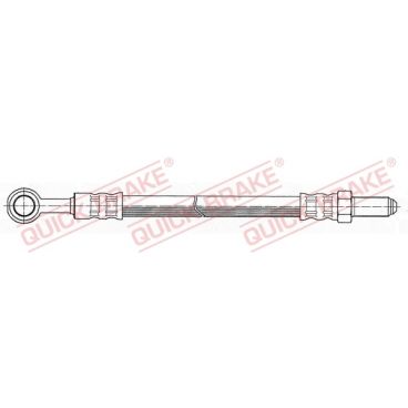 Furtun elastic frana