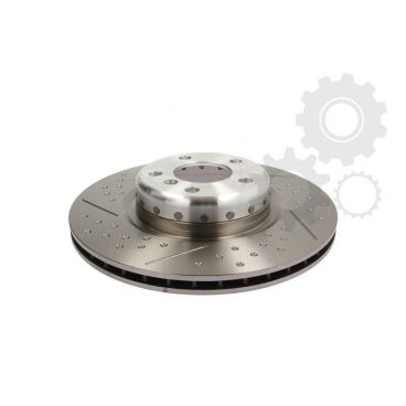 Two-piece brake disk