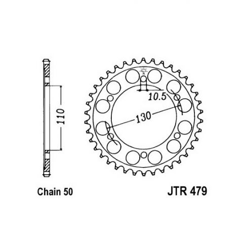 Pinion spate