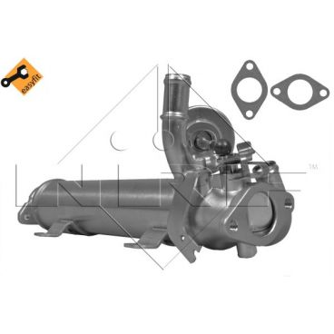 Exhaust gases radiator