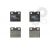 Set placute frana
