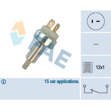 Comutator lumini frana