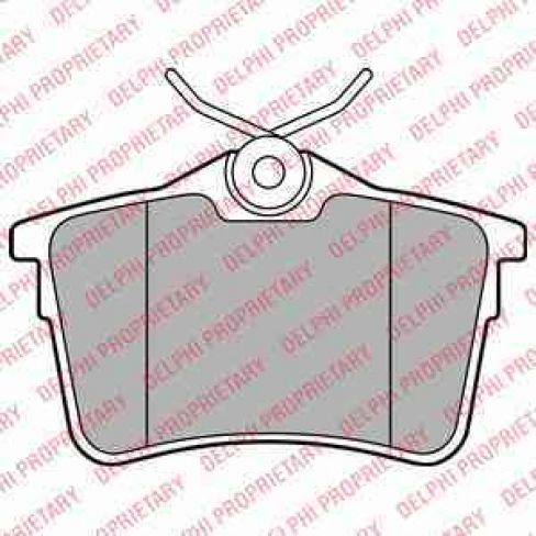 Set placute frana Set placute frana