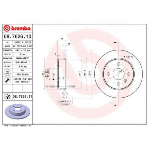 Disc frana