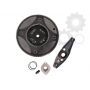 Clutch kit with dual mass flywheel and bearing