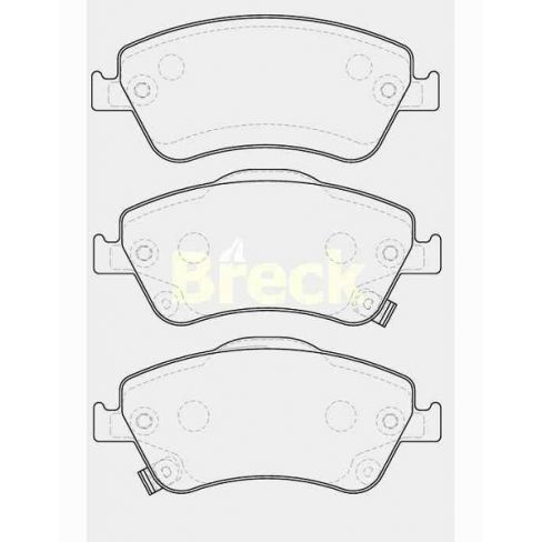 Set placute frana Set placute frana