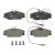 Set placute frana