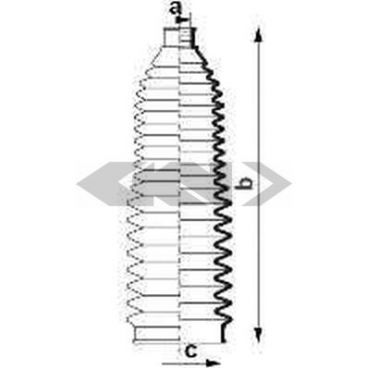 Carcasa caseta directie